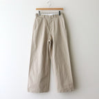 CHINO CLOTH PANTS WIDE #beige [65608]