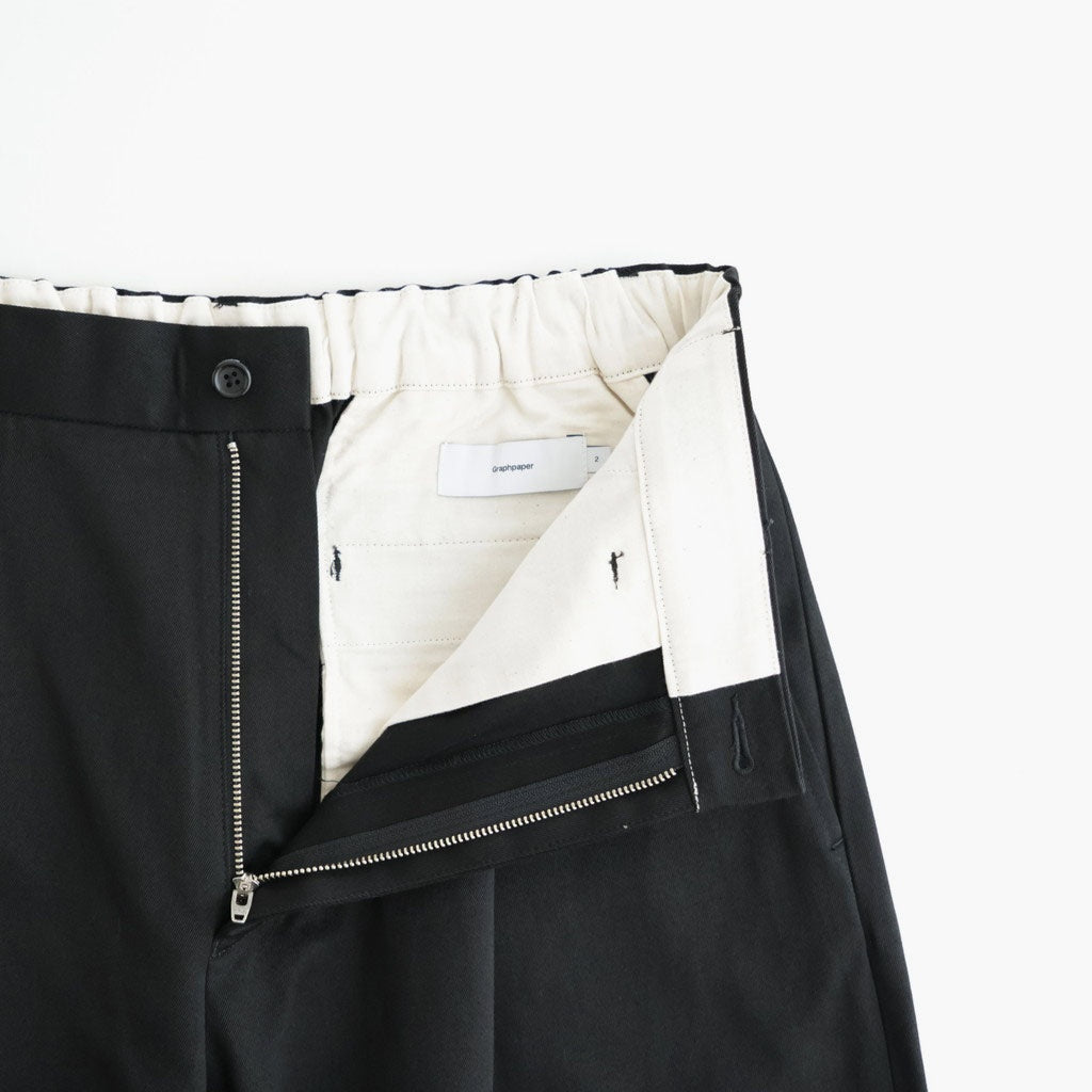 Westpoint Chino Wide Tapered Trousers #BLACK [GM263-40166B]