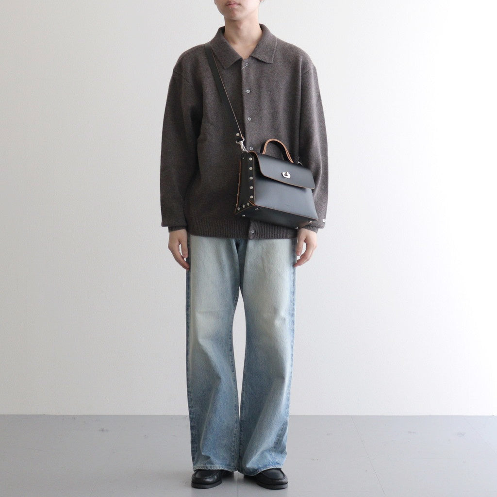 assemble hand bag flap M #black [li-rb-afm]