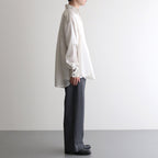 SHEER SKIPPER SHIRT #WHITE STRIPE [2541000508]
