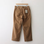 CHINO CLOTH PANTS STRAIGHT #l.brown 起毛 [14659]