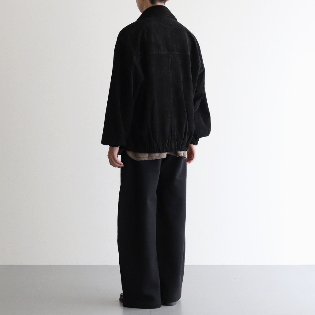 YAK/COTTON SWEAT EASY TROUSERS #BLACK [ST.1288] – ciacura