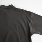 AZUMA Terry Pullover Polo Sweat #GRAY [GU263-70251B]