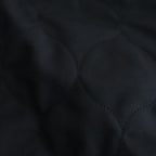 NCHRJK - ポリエステル&レーヨン・クリア ツイル・キルト チャイナジャケット #95 Black [SN_NC0401JK]