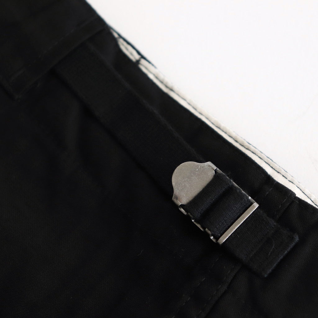 BACK SATEEN FIELD PANTS #BLACK [FSC251-40137]