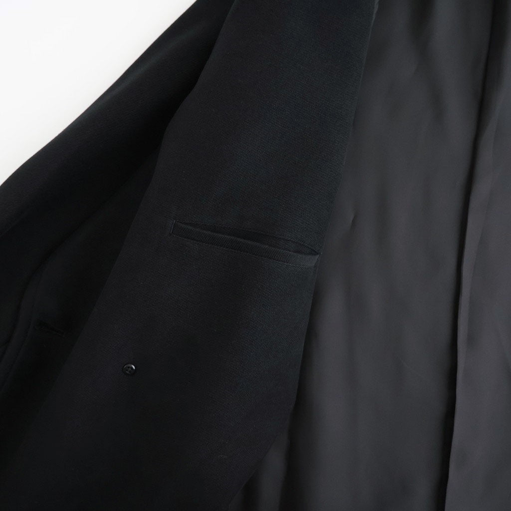 Supima Moleskin Coat #BLACK [GM263-10530B]
