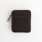 二つ折りZIP財布 - TRIPLE STITCH #Brown [8Z-S210-051]