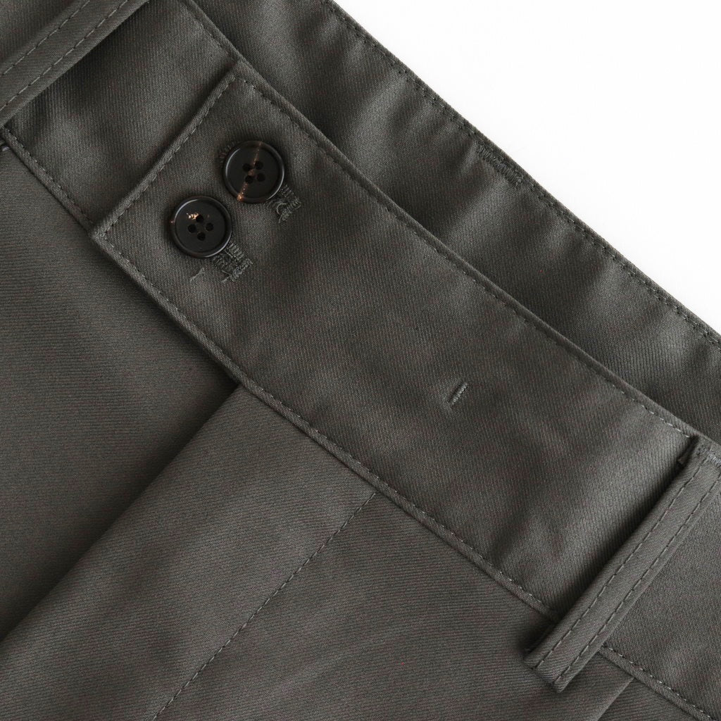 Santiago Slacks #Olive Gray [AOESPT004]