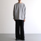 ランダムバックパイルドルマンロンT #HEATHER GRAY [D224-T1005]