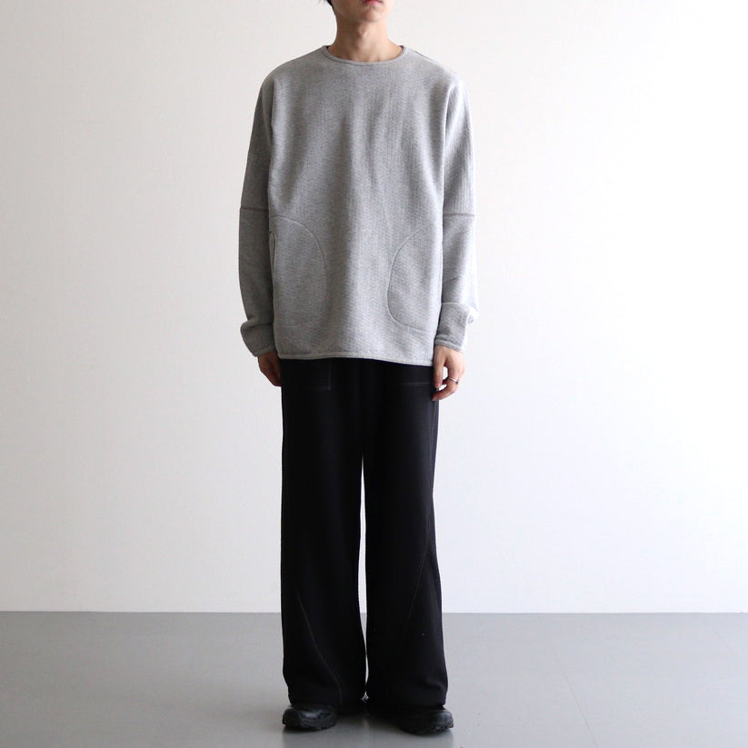 ランダムバックパイルドルマンロンT #HEATHER GRAY [D224-T1005]