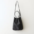 3WAY MEDIUM TOTE（OIL SUEDE） #CHARCOAL [MS-1]