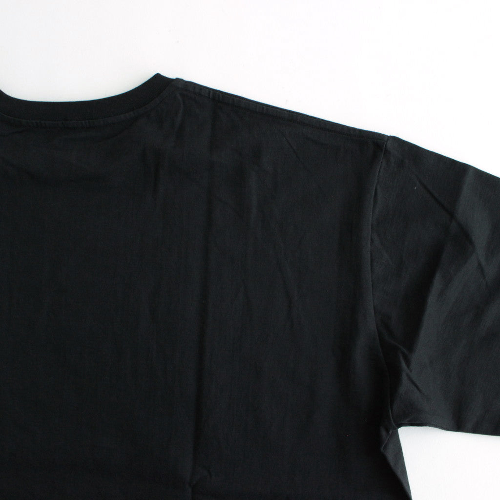 S/S Oversized Pocket Tee #BLACK [GU241-70106B]