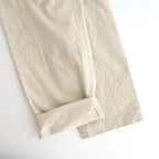 Corduroy Pants - Wide Straight #BEIGE [12052605]