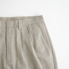 よそいきオーバータックPT #BEIGE STRIPE [D226-P106]