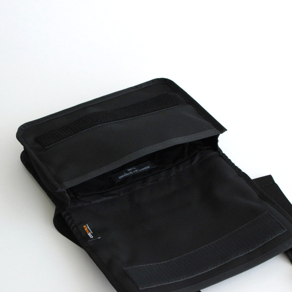 コーデュラナイロン ショルダーバッグ #BLACK [HN-K203-051]