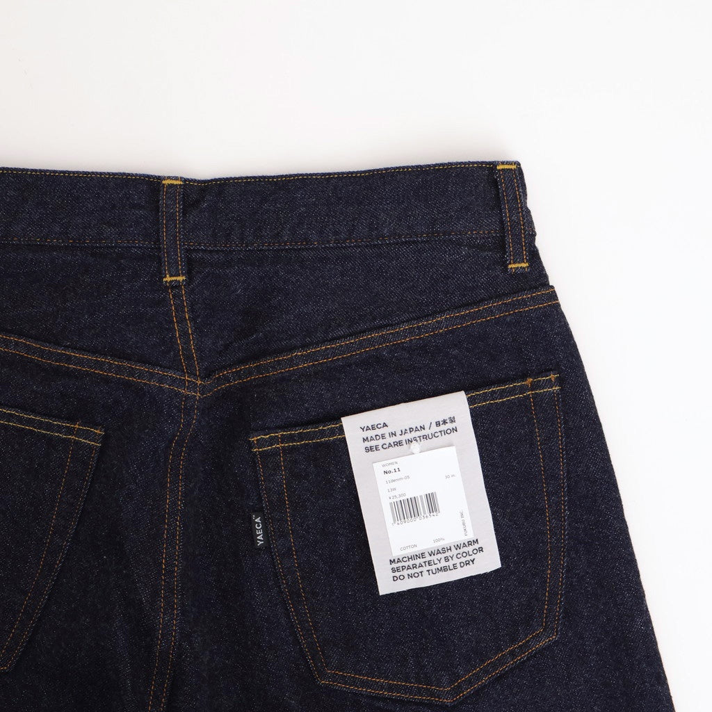 DENIM PANTS - WIDE STRAIGHT #indigo [11-13W]