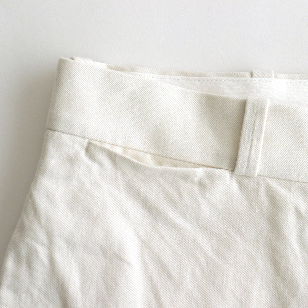 CHINO CLOTH PANTS WIDE #off white [13652]
