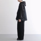 ヴィンテージNYラウンドカットパデッドベスト #BLACK X BLACK [D225-V401-V]