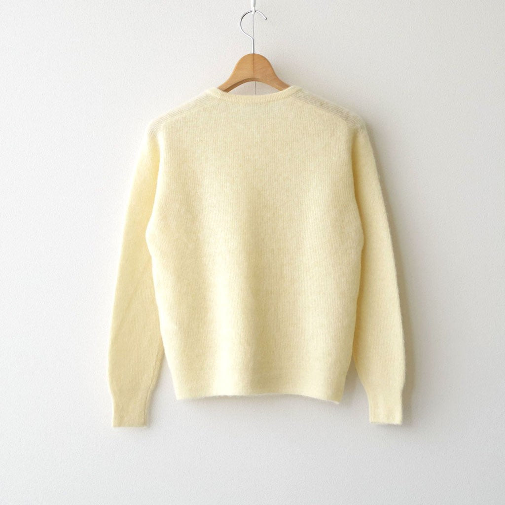 BABY SURI ALPACA SHEER KNIT P/O #ECRU [A26AP05AK] - ciacura 三重県