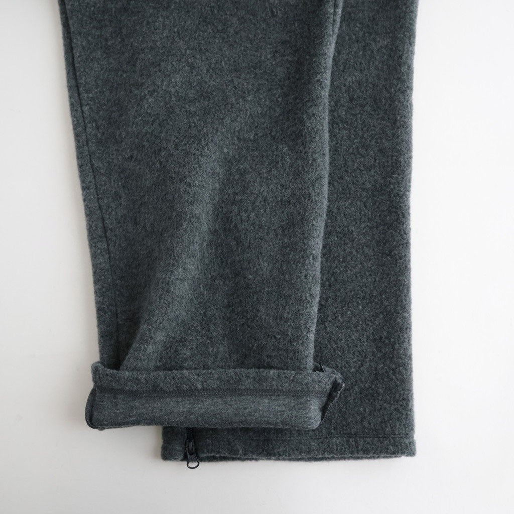 Fleece Pants #MD.GREY×NAVY [I26AW-BC3]