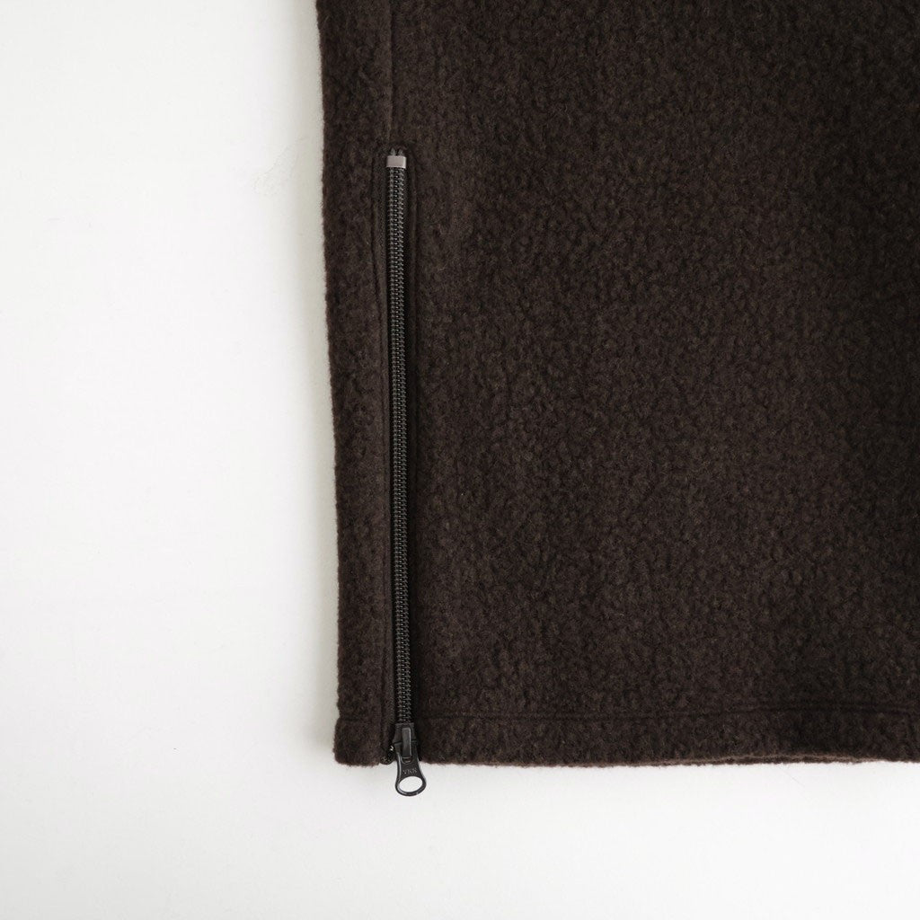 Fleece Pants #DK.BROWN×BROWN [I26AW-BC3]