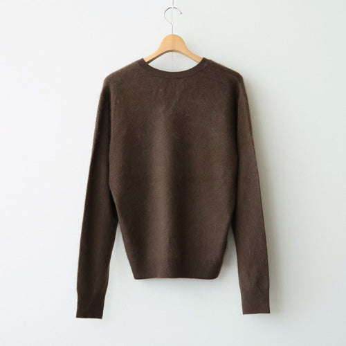 Woolcashmere Vneck Knit #BRN [12620508]
