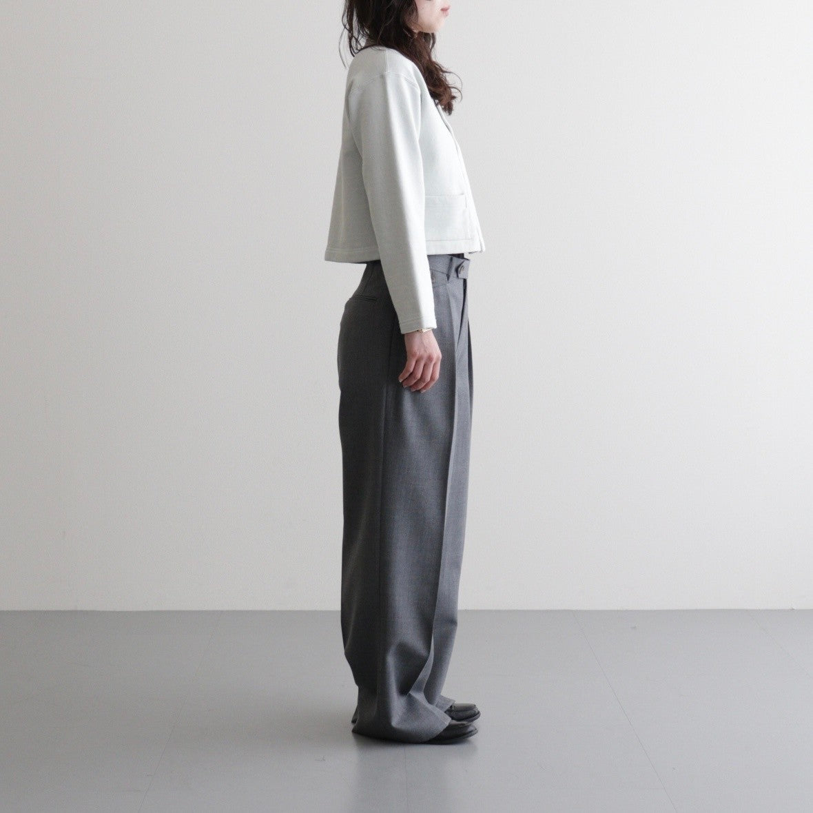 女性モデル(ニシ):158cm　着用サイズ：0