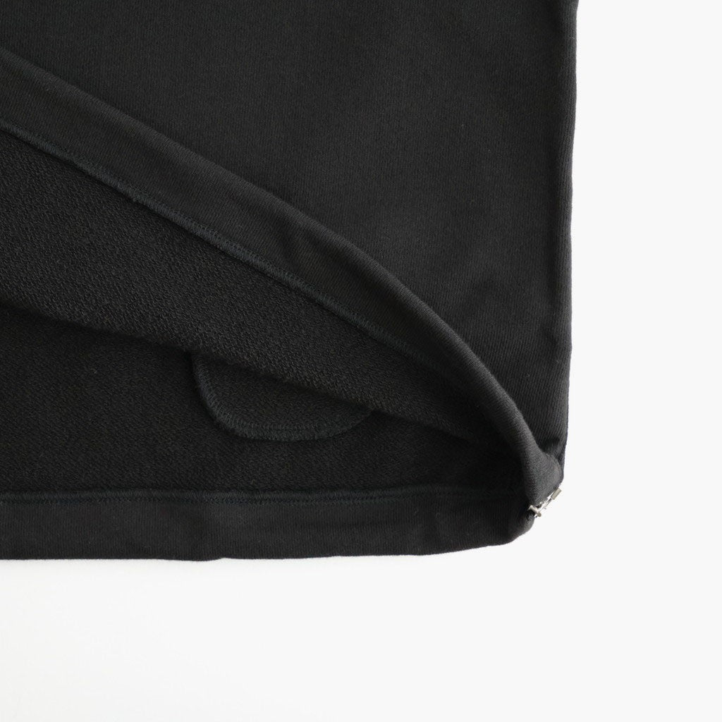 ハーフZipスウェットPO #BLACK [D226-T11101]
