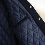 WOOL VARSITY JACKET #NAVY [26330201]