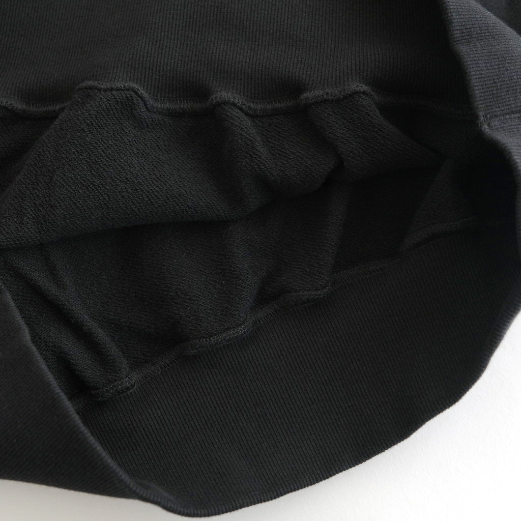 LIGHT OZ CREW NECK SWEAT - COLLEGE #BLACK [FSC253-70017]
