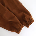 LAMB SUEDE ZIP BLOUSON #CAMEL [A25SB01GS]