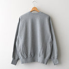 LIGHT OZ CREW NECK SWEAT - COLLEGE #H.GRAY [FSC253-70017]