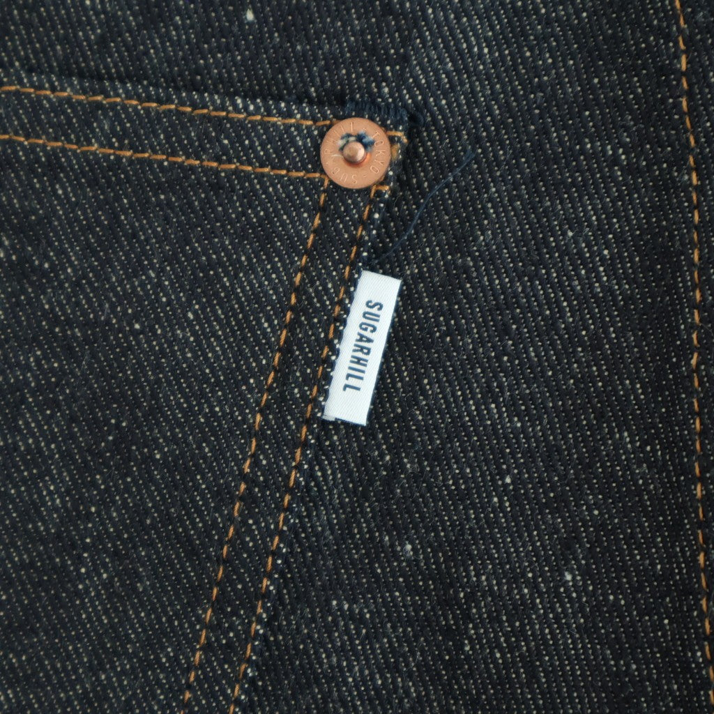 MODERN DENIM PANTS WIDE CUT #RIGID INDIGO [MODERN002]