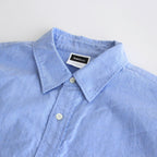 OXFORD FLAP POCKET L/S SHIRT #BLUE [FSW-22-SH_66]