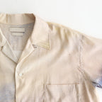 LANDSCAPE PRINTED OPEN COLLAR SHIRT #IVORY [YK25SS0933SH]