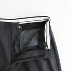 Melange Herringbone Pleated Wide Shorts #GRAY [GM261-40333]