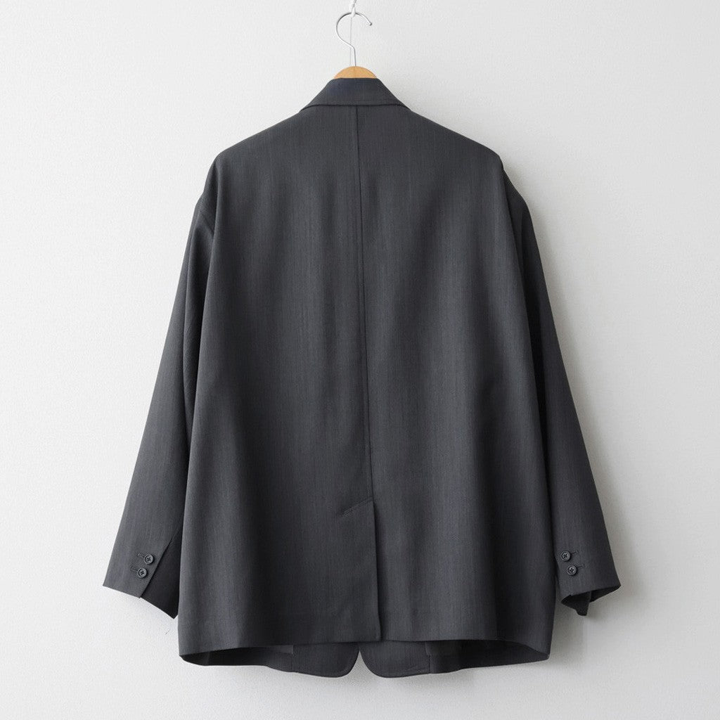 Melange Herringbone Sack Jacket #GRAY [GM261-20331] - ciacura 三重