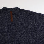 MixブークレーニットCD #NAVY x BEIGE [D224-K851]