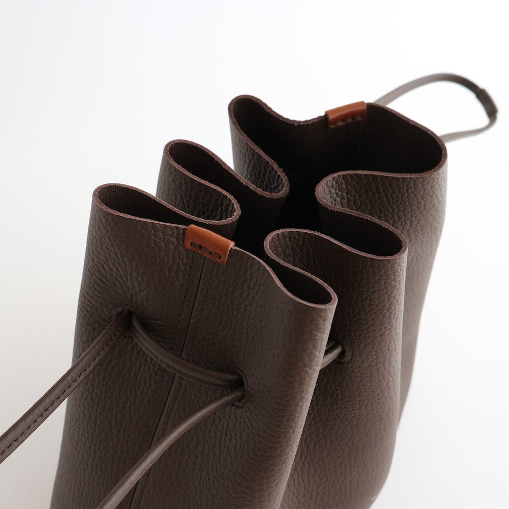 bucket bag #dark brown [yv-b-bkb]