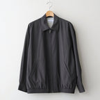 Brushed Cotton Gabardine Swing Top Jacket #CHARCOAL [GM261-30394]