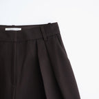Bonding Wide Trousers #D/BRN [12620723]