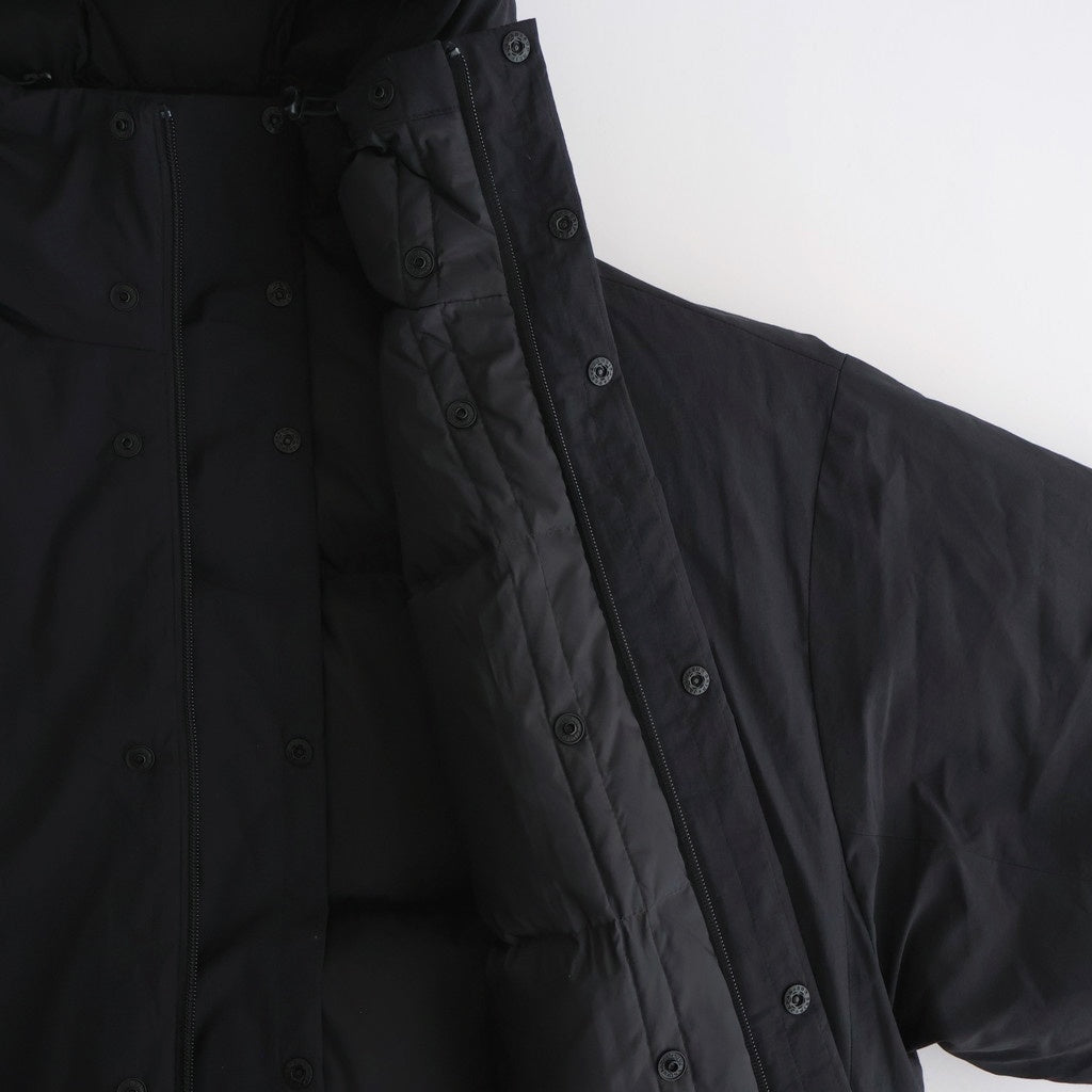 Snowman Hooded Down Jacket #Black [AOEWDW004]