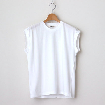 SEAMLESS CREW NECK SLEEVELESS #WHITE [A00T06ST]