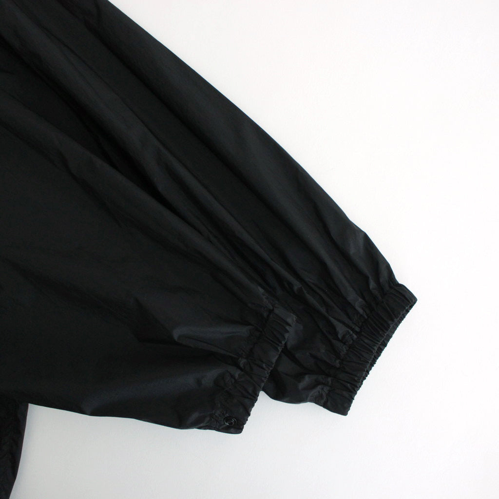 NYLON UTILITY OVER COAT #BLACK [YK24SS0631C]