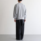 LIGHT OZ CREW NECK SWEAT - COLLEGE #H.GRAY [FSC253-70017]