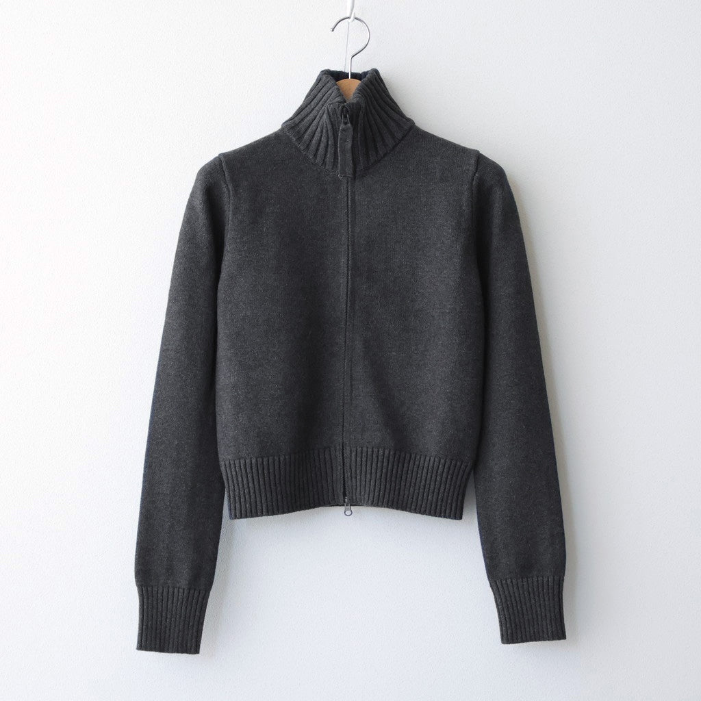 Compact Zip Knit #C/GRY [12520508]