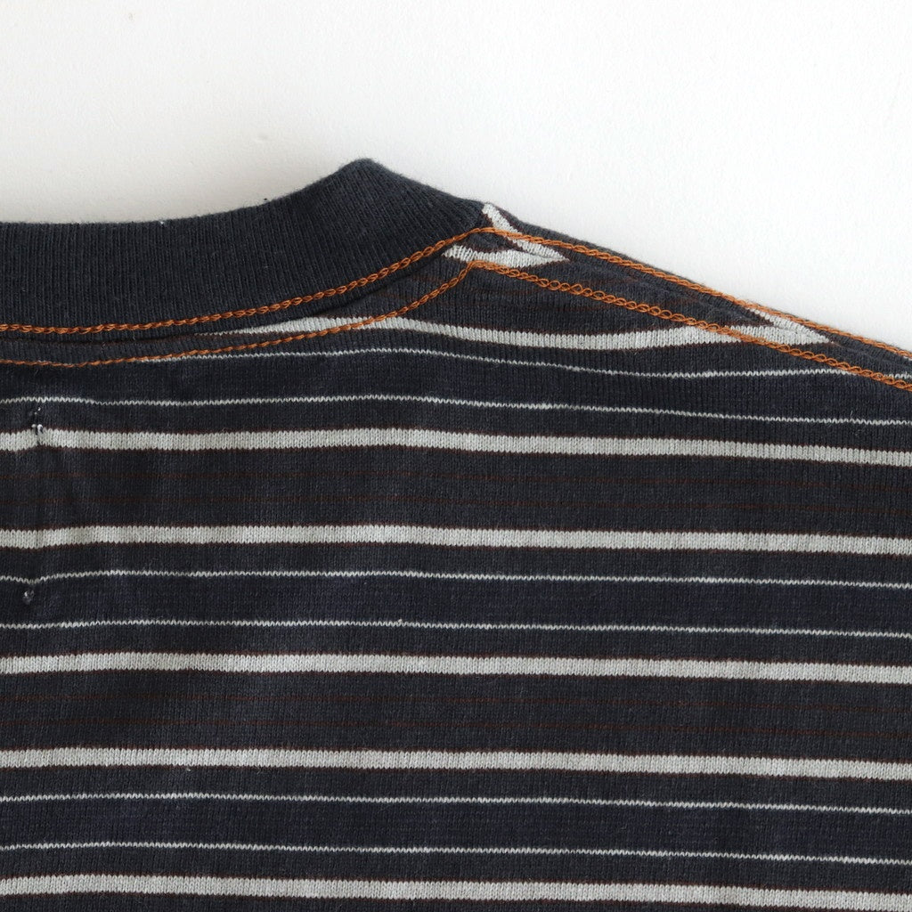 STRIPE TEE #DARK NAVY [2541000901]