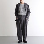 男性モデル(ハラ):172cm 58kg 着用サイズ：1