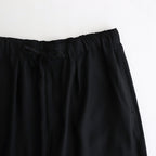 CUPRO EASY PANTS #BLACK [YK25SS0942P]