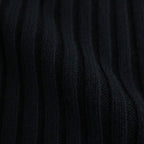 Wide Rib Highneck Sweater #BLACK [YK25FW01100S]